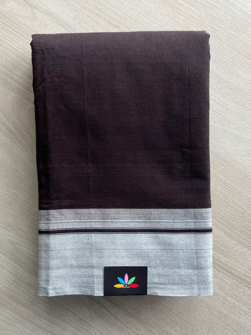 Patteda Anchu Handloom Cotton Saree - 34772
