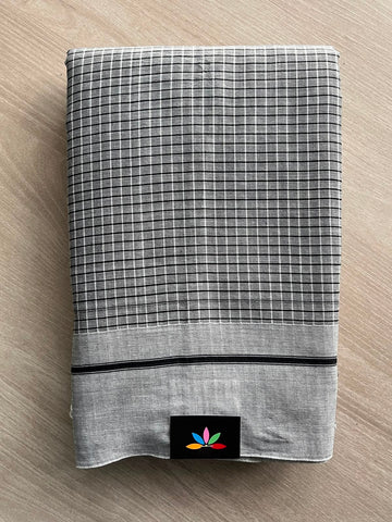 Patteda Anchu Handloom Cotton Saree - 34775