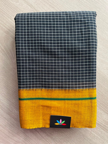 Patteda Anchu Handloom Cotton Saree - 34776