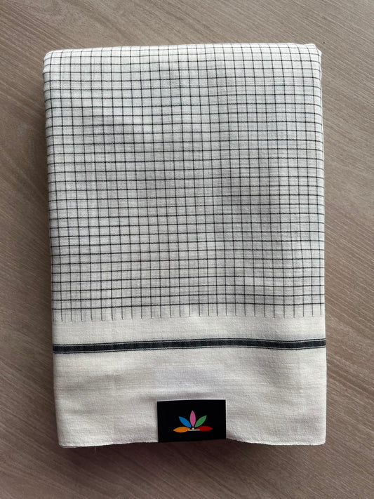 Patteda Anchu Handloom Cotton Saree - 34778