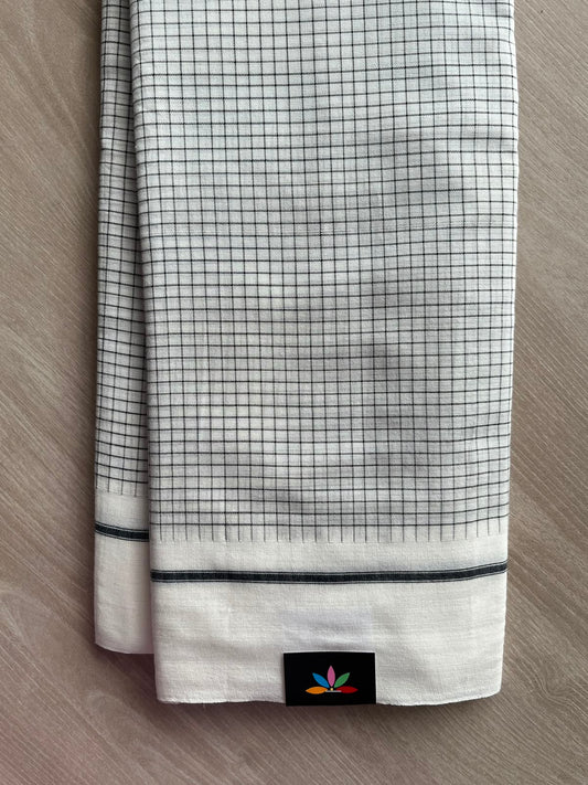 Patteda Anchu Handloom Cotton Saree - 34778