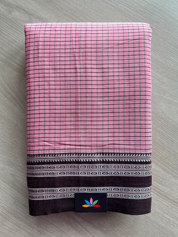 Handloom Mercerized Cotton Saree -34782