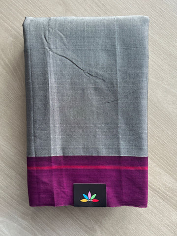 Patteda Anchu Handloom Viscose Cotton Saree - 35489
