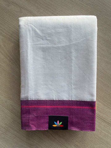 Patteda Anchu Handloom Viscose Cotton Saree - 35490