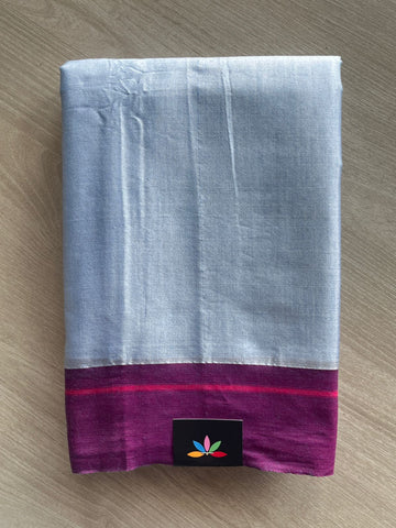 Patteda Anchu Handloom Viscose Cotton Saree - 35491