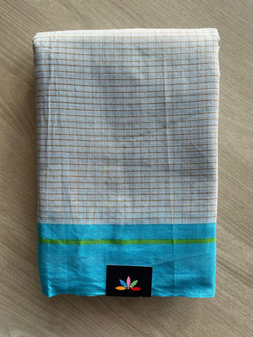 Patteda Anchu Handloom Cotton Saree - 35494