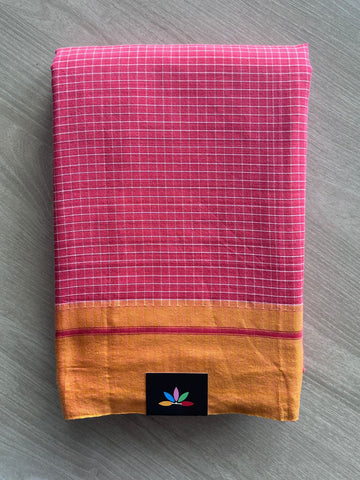 Patteda Anchu Handloom Cotton Saree - 35497