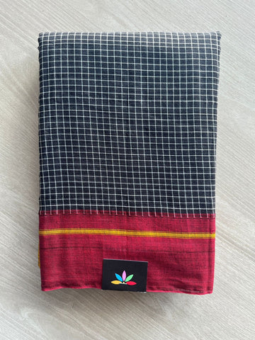 Patteda Anchu Handloom Cotton Saree - 35500