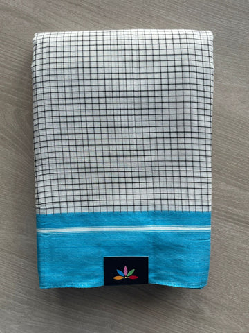 Patteda Anchu Handloom Cotton Saree - 35501-35502