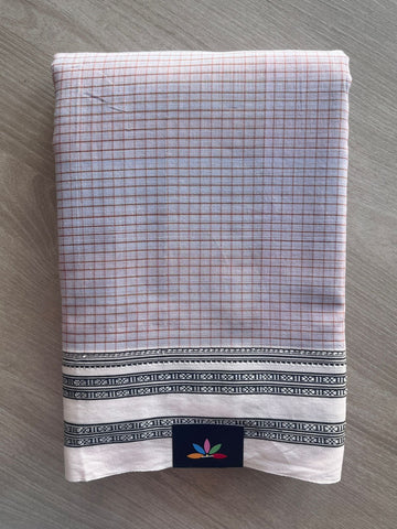 Patteda Anchu Handloom Cotton Saree - 35512