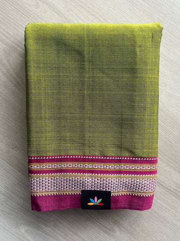 Handloom Viscose Cotton Saree - 35514