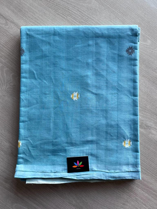 Handwoven Jamdani Cotton Saree -9478