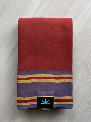 Simple Handloom Cotton Saree -7771-7774