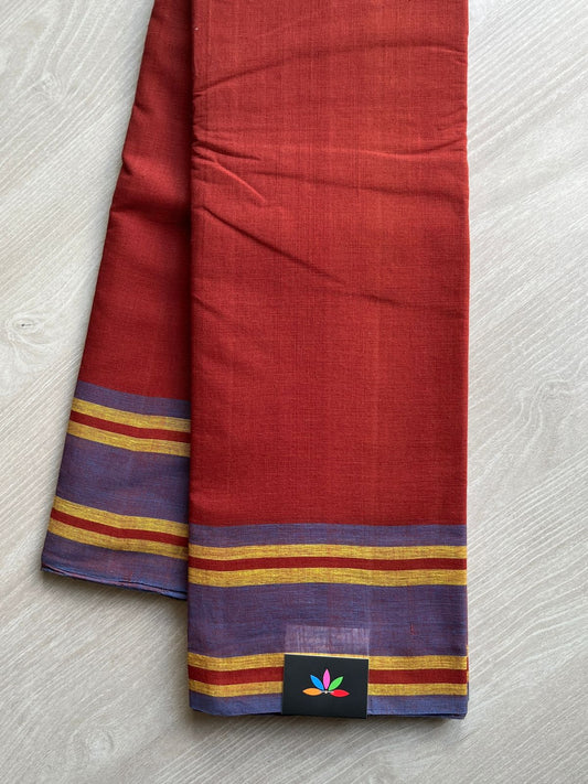 Simple Handloom Cotton Saree -7771-7774