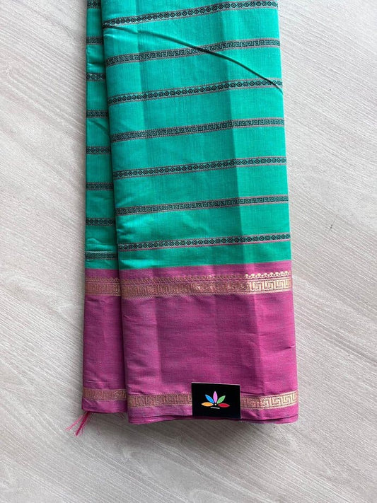 Handwoven Veldhari Kanchi Cotton Saree -11417