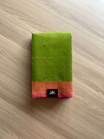 Simple Butta Handloom Kanchi Cotton Saree -14001