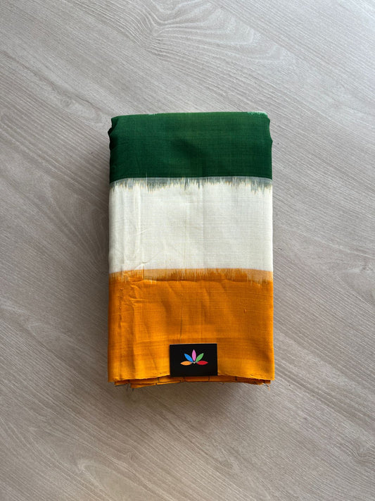 Handwoven Pochampally Ikkat Cotton Saree-13377