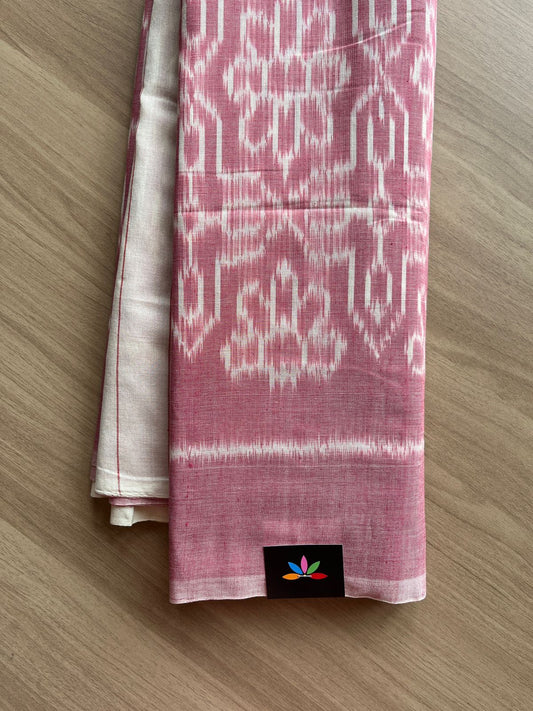 Handwoven Pochampally Ikkat Cotton Saree -13660