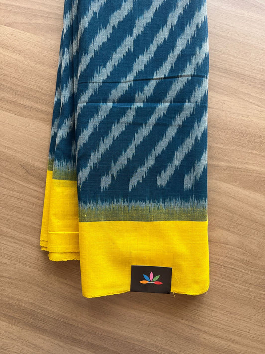 Handwoven Pochampally Ikkat Cotton Saree -18583