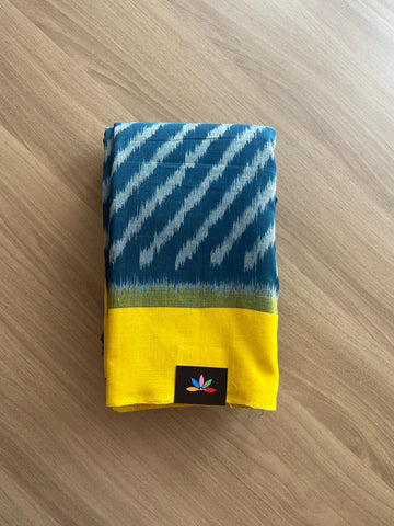 Handwoven Pochampally Ikkat Cotton Saree -18583