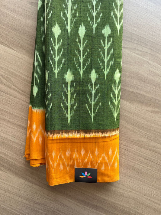 Handwoven Pochampally Ikkat Cotton Saree -18584