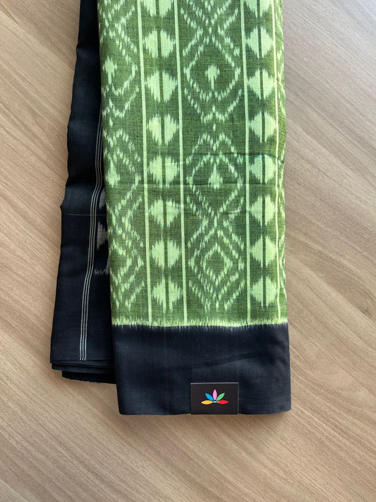 Handwoven Pochampally Ikkat Cotton Saree -18588