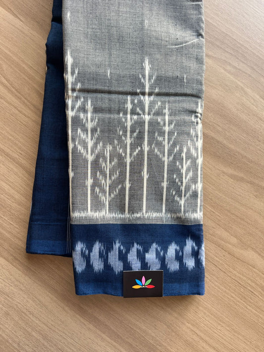 Handwoven Pochampally Ikkat Cotton Saree -18592