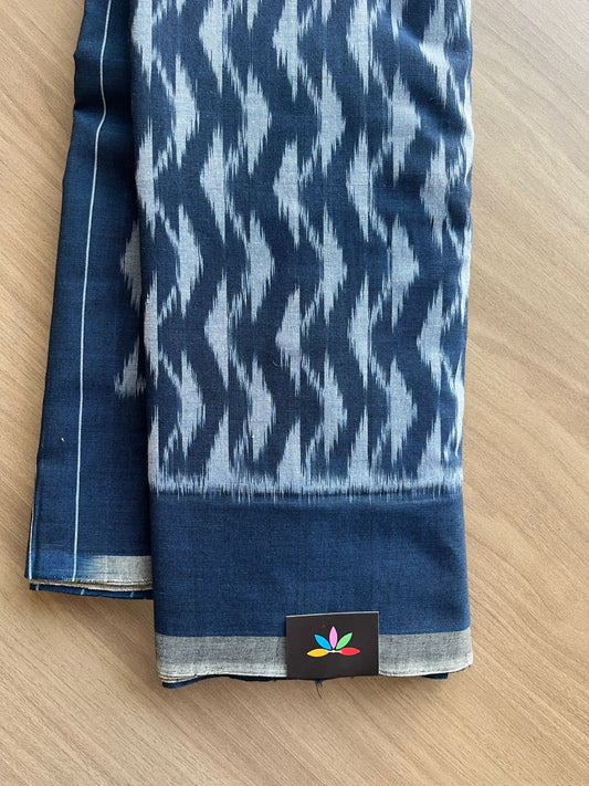 Handwoven Pochampally Ikkat Cotton Saree -18594