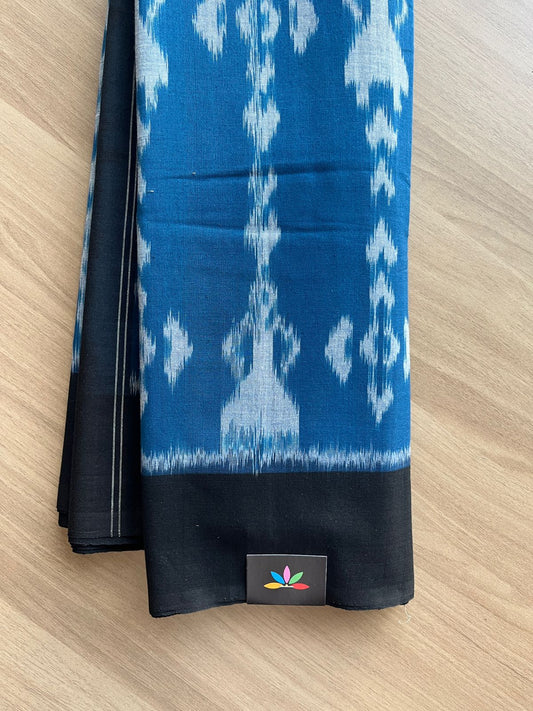 Handwoven Pochampally Ikkat Cotton Saree -18595