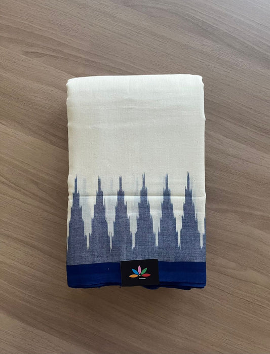 Handwoven Pochampally Ikkat Cotton Saree -23297