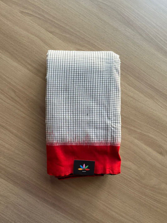 Handwoven Pochampally Ikkat Cotton Saree -23305