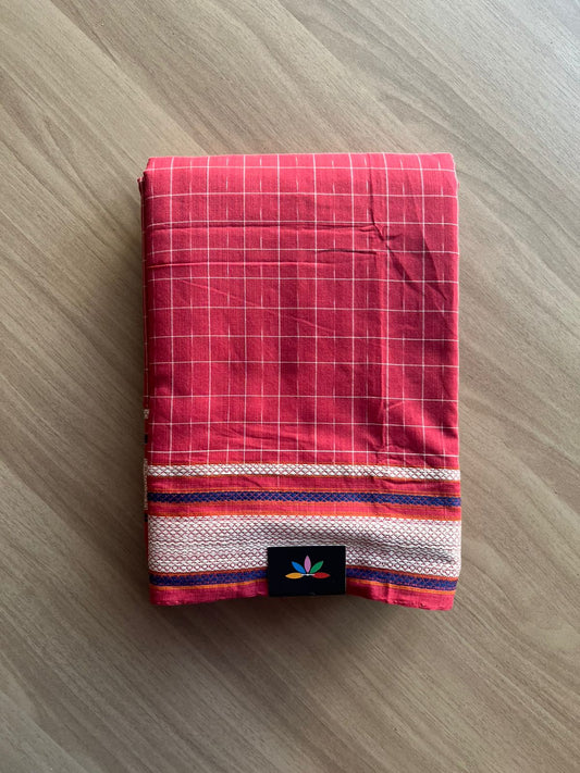 Handwoven Pochampally Ikkat Cotton Saree -23316