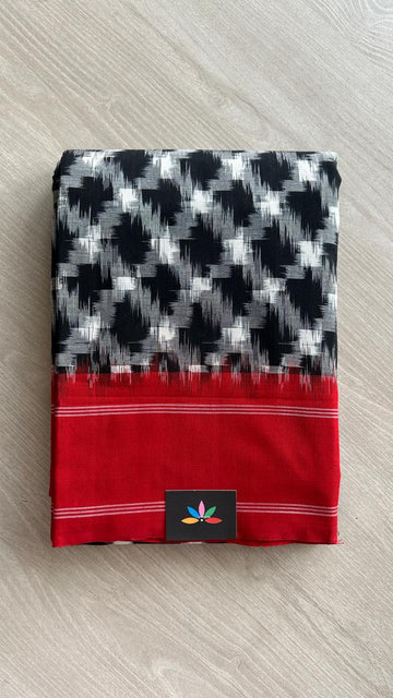 Handwoven Pochampally Ikkat Cotton Saree -25119