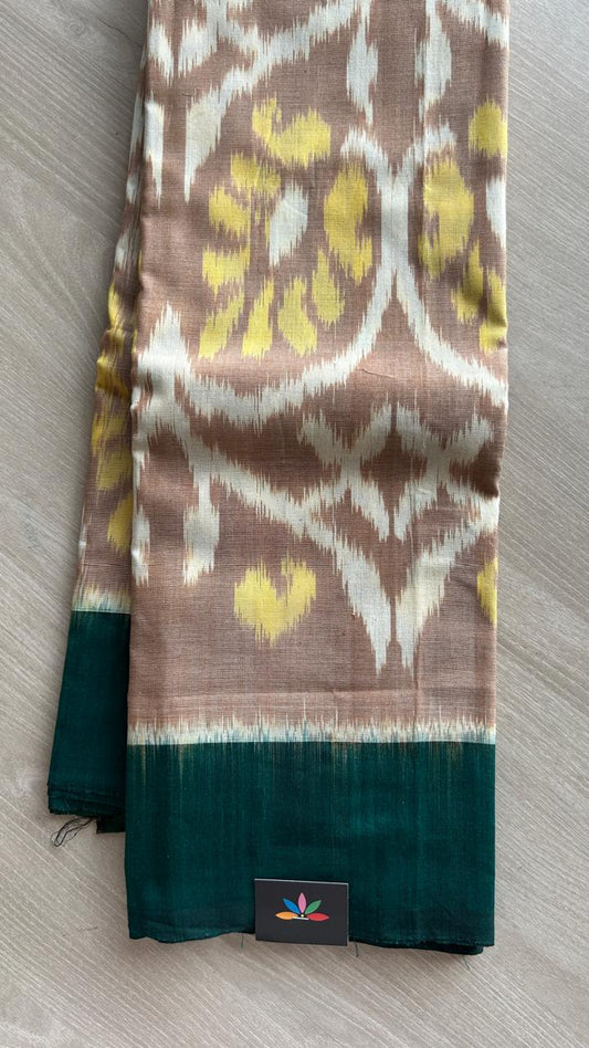 Handwoven Pochampally Ikkat Cotton Saree -25121