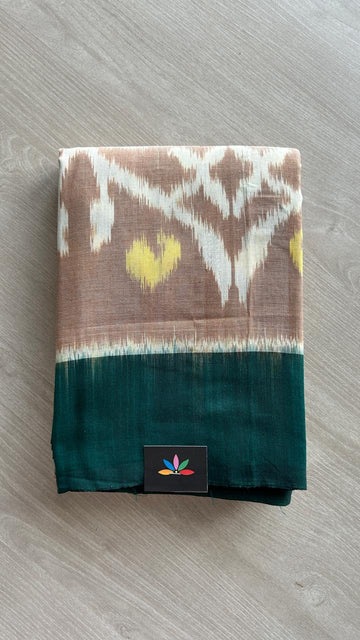 Handwoven Pochampally Ikkat Cotton Saree -25121