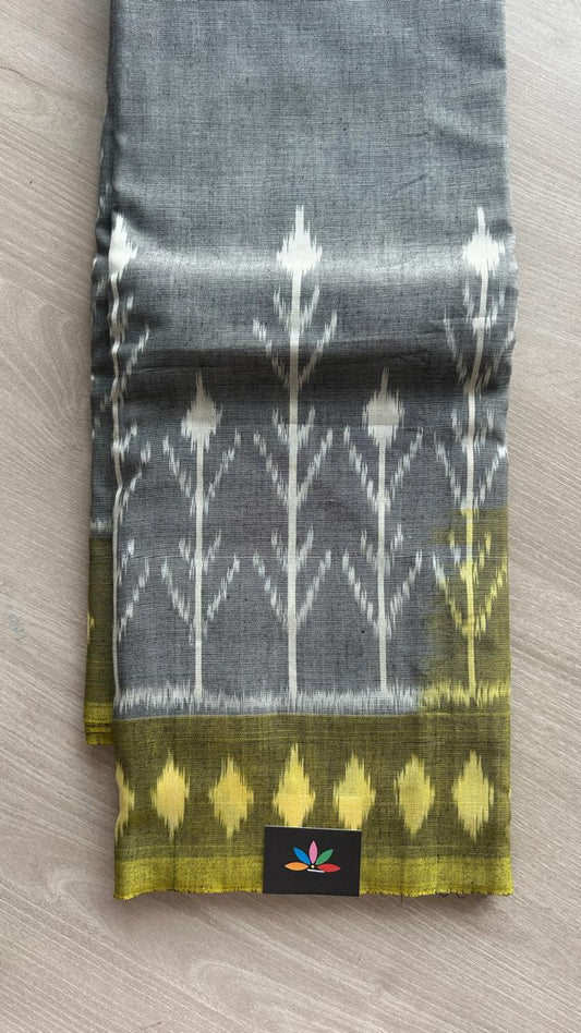 Handwoven Pochampally Ikkat Cotton Saree -25124