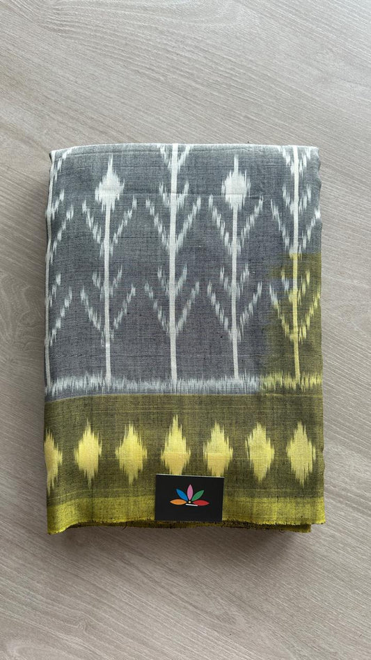 Handwoven Pochampally Ikkat Cotton Saree -25124