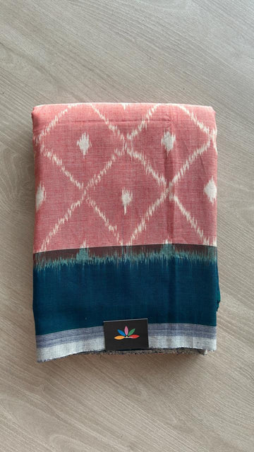 Handwoven Pochampally Ikkat Cotton Saree -25127