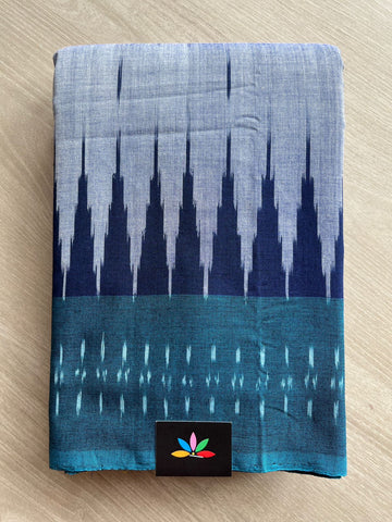 Handwoven Pochampally Ikkat Cotton Saree -26588