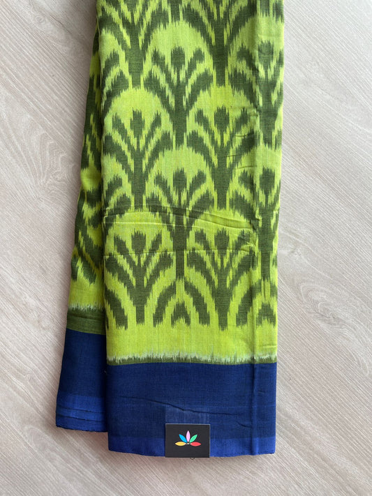 Handwoven Pochampally Ikkat Cotton Saree -27640