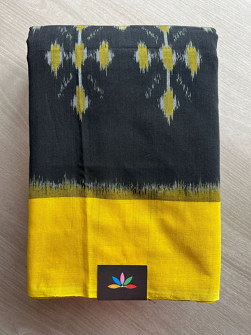 Handwoven Pochampally Ikkat Cotton Saree -27644