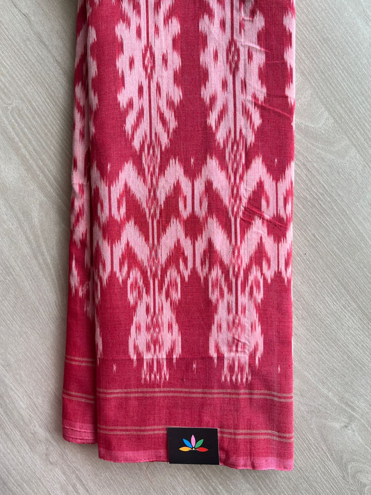 Handwoven Pochampally Ikkat Cotton Saree -27647