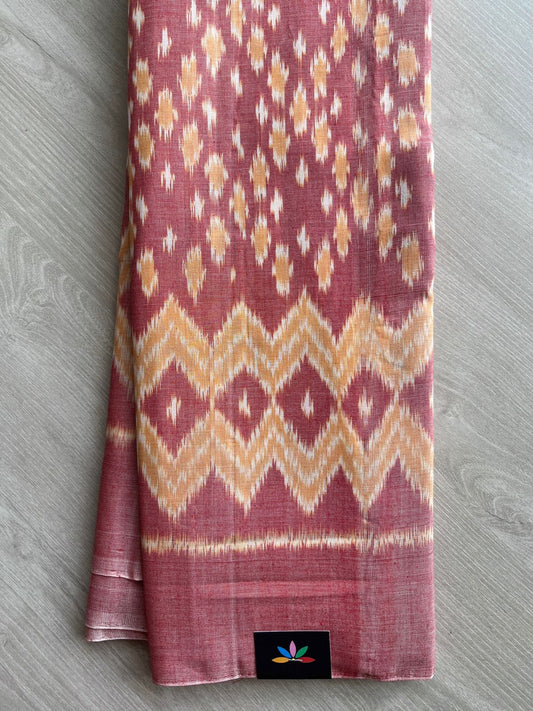 Handloom Pochampally Ikkat Cotton Saree -28010