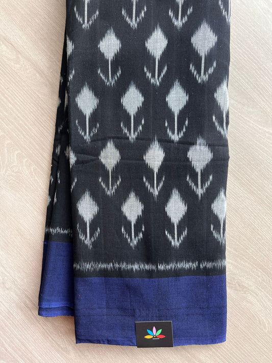 Handloom Pochampally Ikkat Cotton Saree -28012