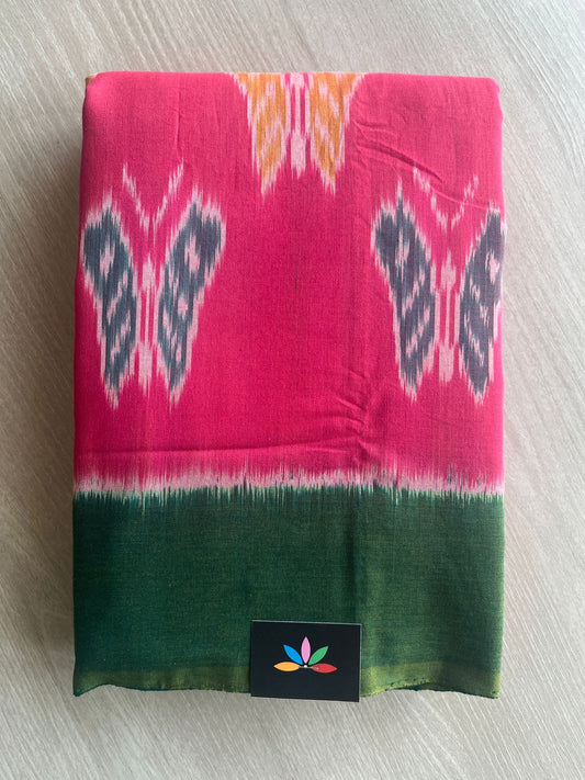 Handloom Pochampally Ikkat Cotton Saree -28709