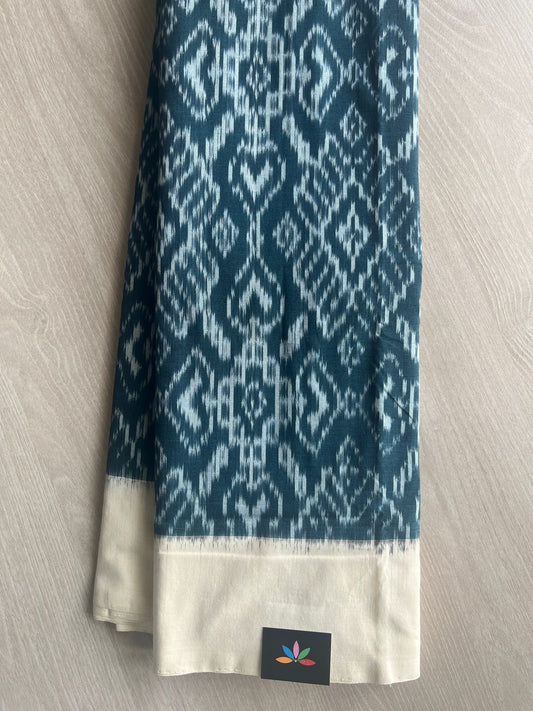 Handloom Pochampally Ikkat Cotton Saree -28715