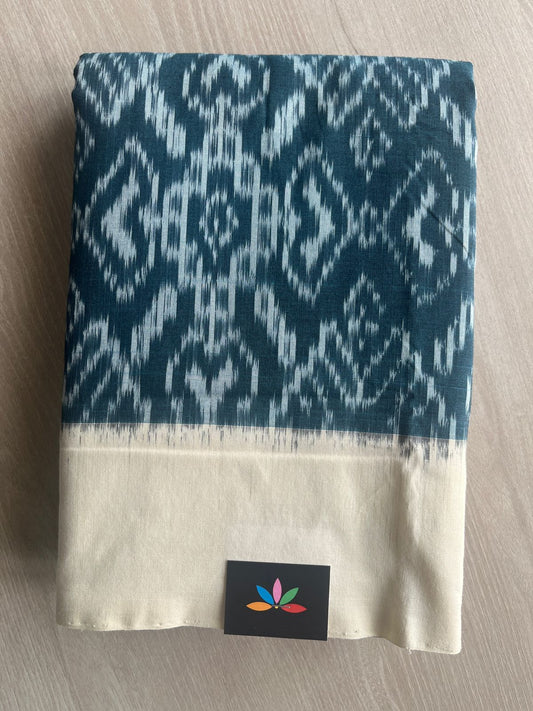 Handloom Pochampally Ikkat Cotton Saree -28715