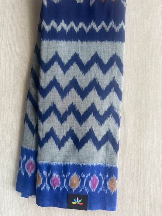 Handloom Pochamapally Ikkat Cotton Saree - 29245