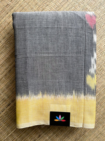 Handloom Pochampally Ikkat Cotton Saree - 32244