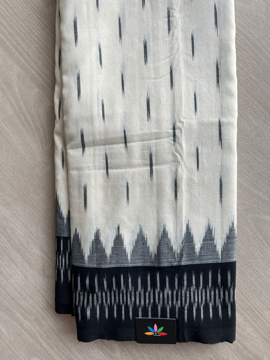 Handloom Pochampally Ikkat Cotton Saree - 32248